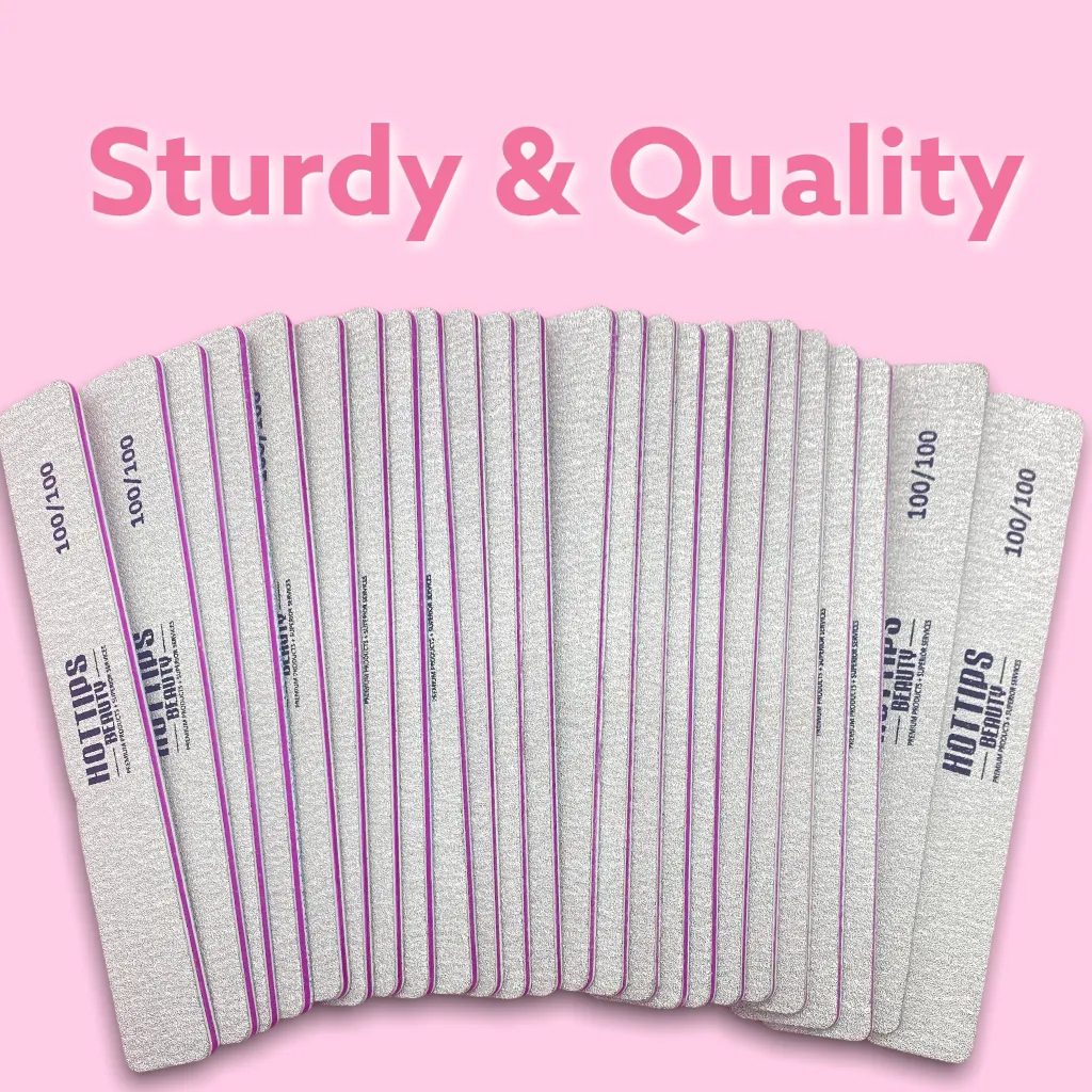 100/100 Grit Super Sturdy Japanese Nail File