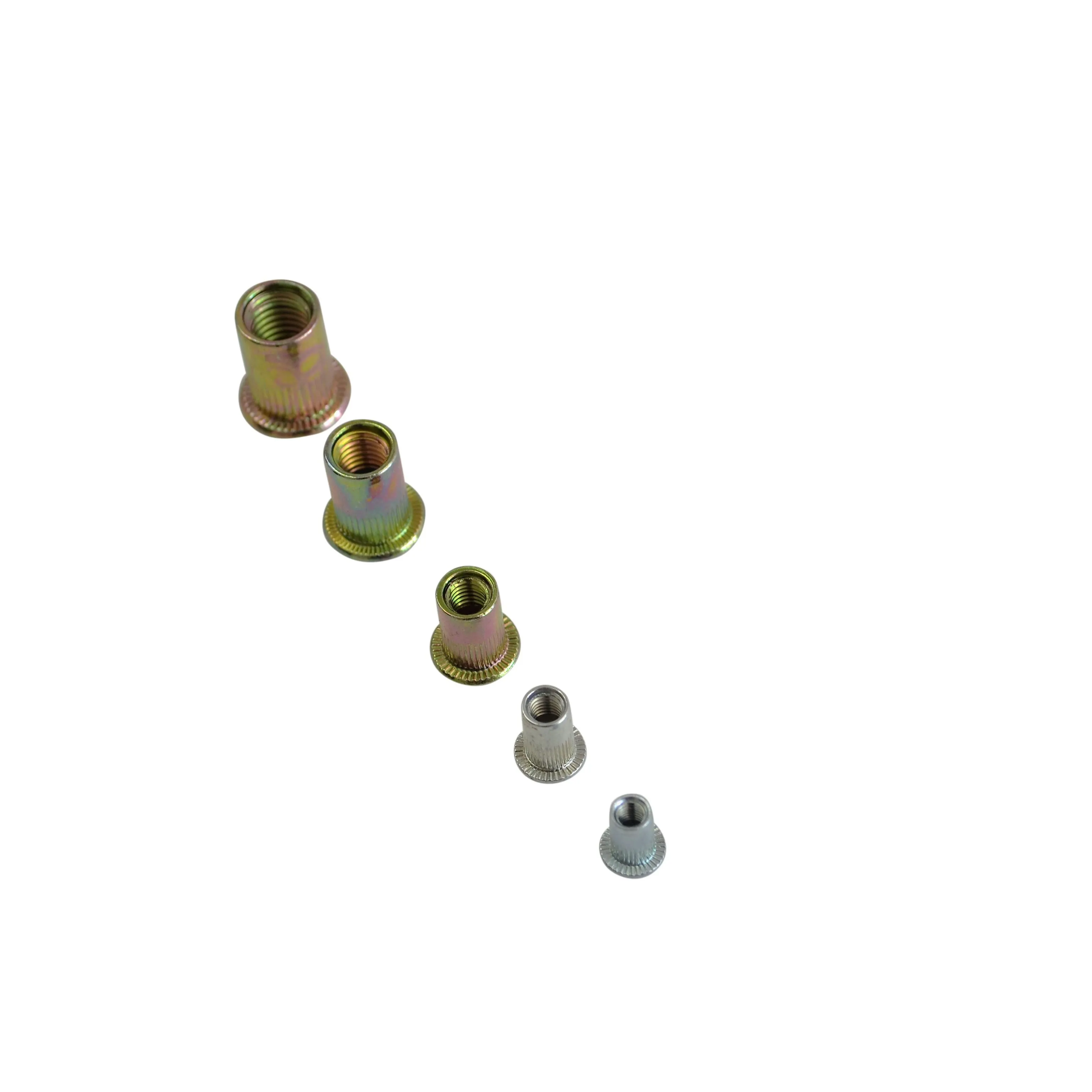 120pc Metric Nutserts M3,M4,M5,M6,M8,M10 Grab Kit Assortment