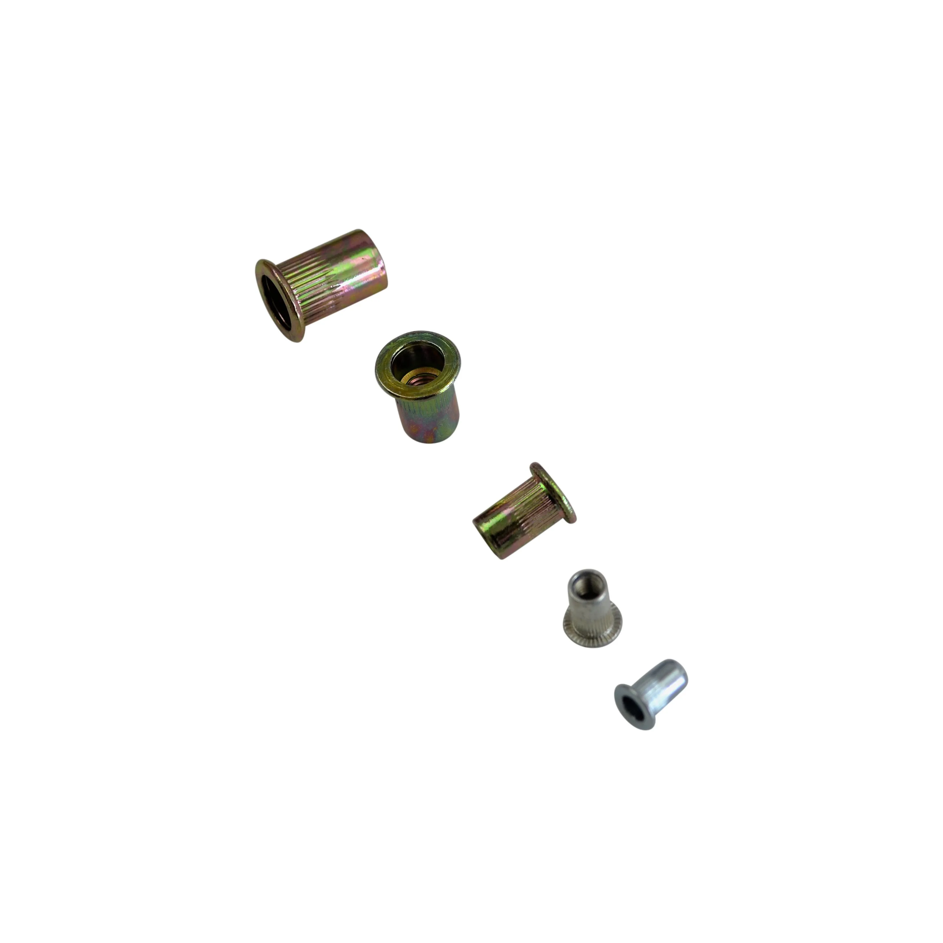 120pc Metric Nutserts M3,M4,M5,M6,M8,M10 Grab Kit Assortment