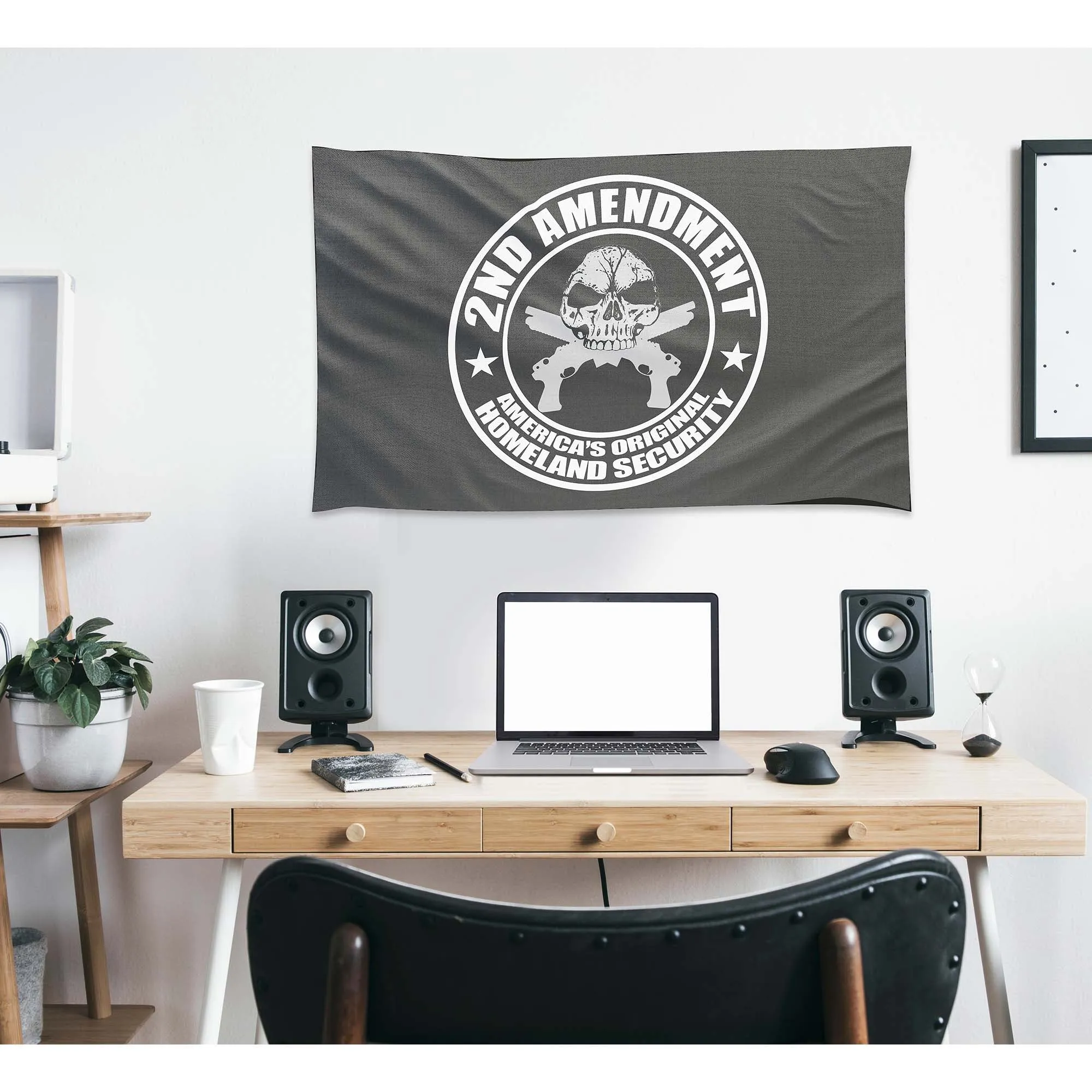 2nd Amendment America's Homeland Security Flag Banner