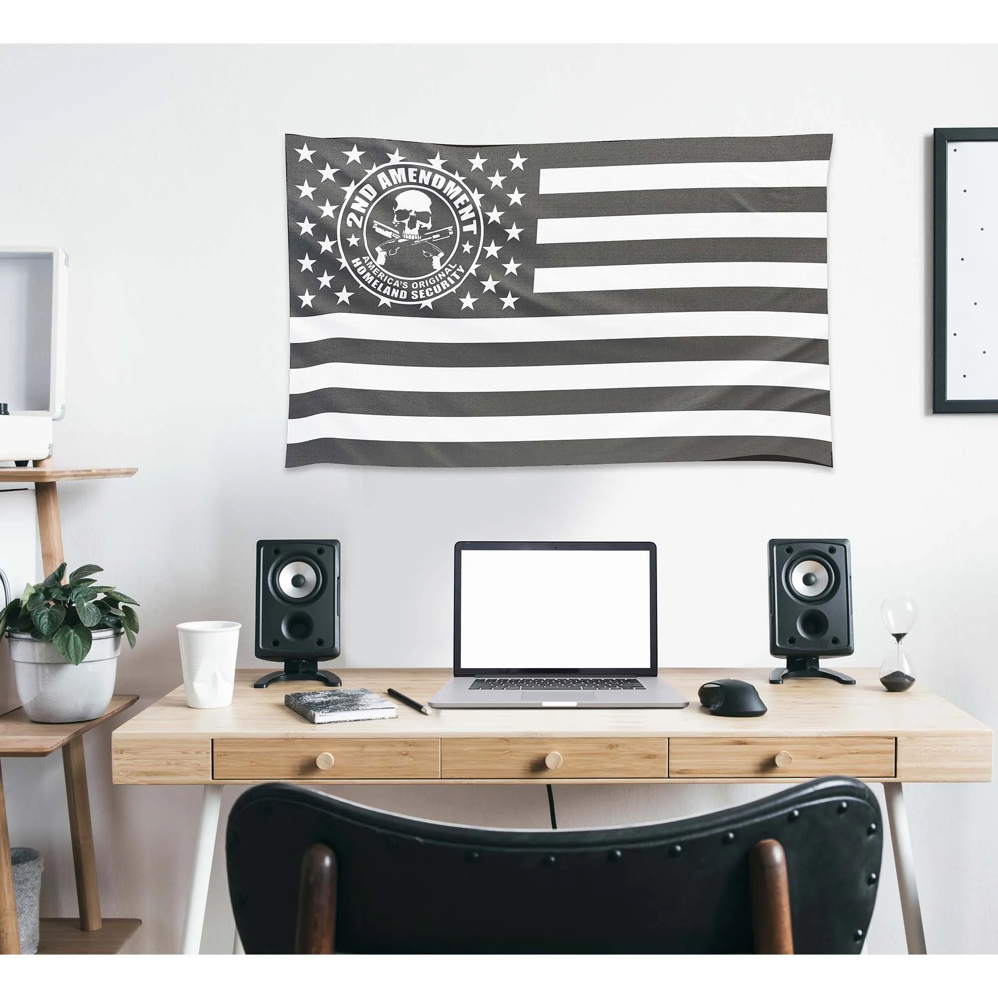 2nd Amendment America's Homeland Security Flag Banner