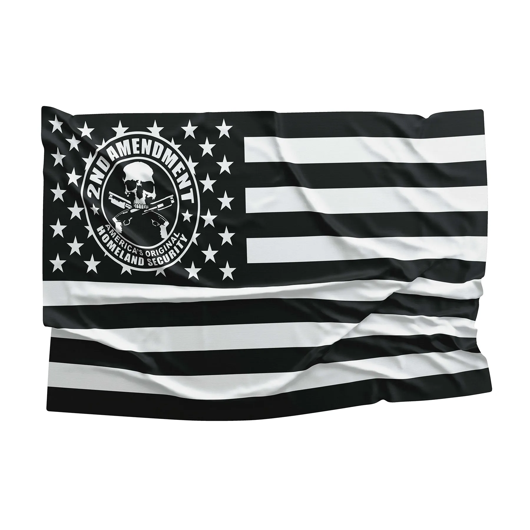 2nd Amendment America's Homeland Security Flag Banner