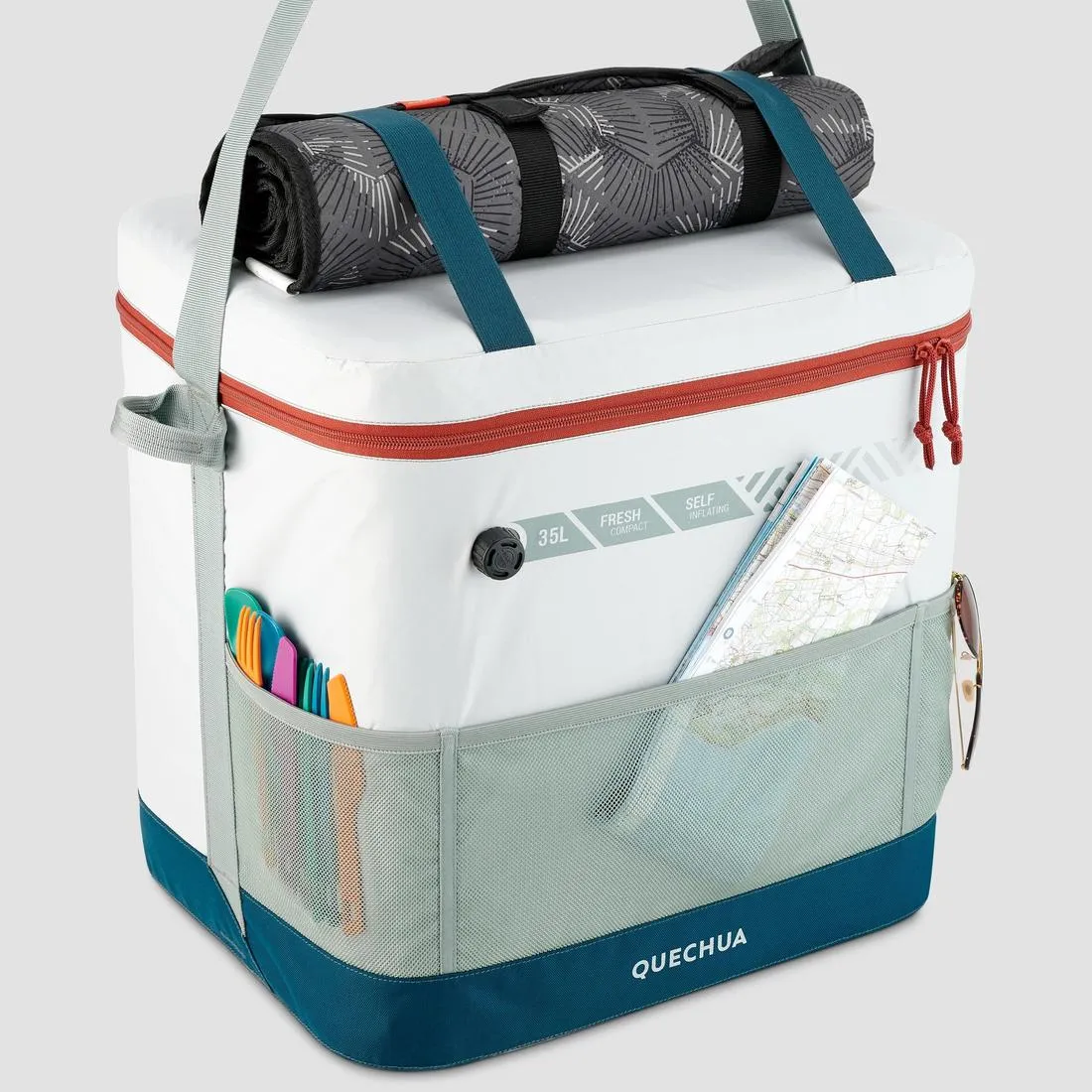 35 L Fresh camping cooler 500 - keeps food cool for 17 hours