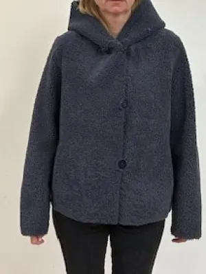 399HD G  Reversible shearling jacket   just 3 left 1/S  1/M  1/L   $450 sorry no additional discounts apply
