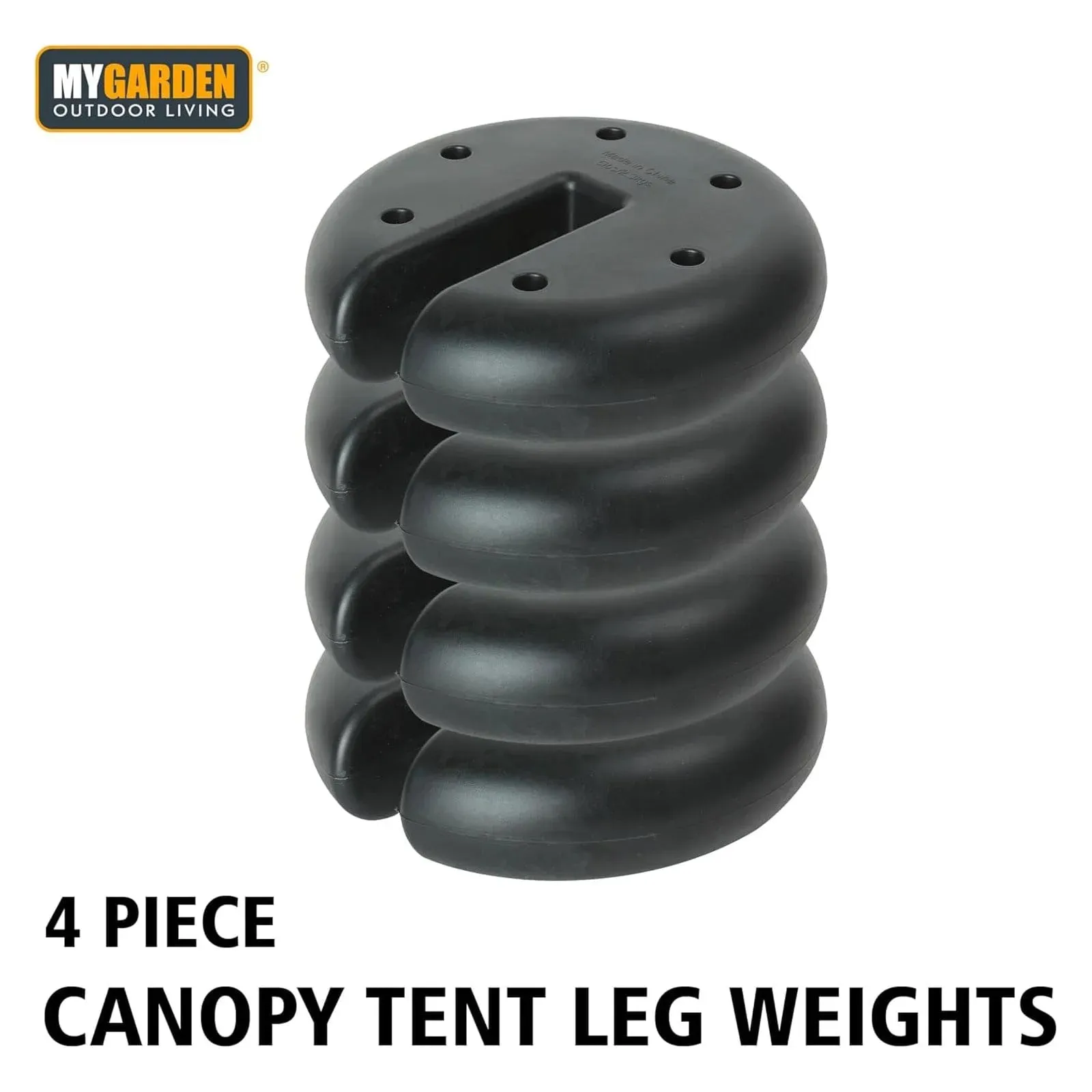 4pcs Gazebo Leg Weights Round Disc Pole Anchors Marquee Market Stall Tent Canopy