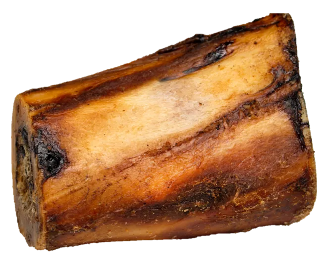 4" Beef Marrow Bone- Tough Dog Chew (Bulk - Shrinkwrapped)