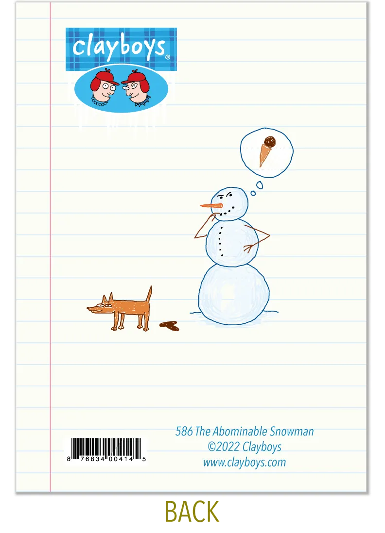 586 The Abominable Snowman (Seasonal)
