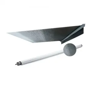 8700 11Ft Polar White Awning Fabric and Roller Tube Only