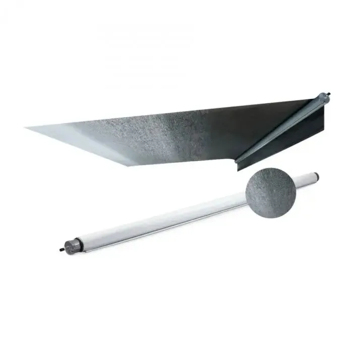 8700 11Ft Polar White Awning Fabric and Roller Tube Only
