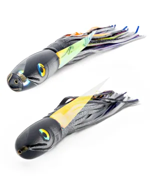 9" Moke Series: Black/Silver