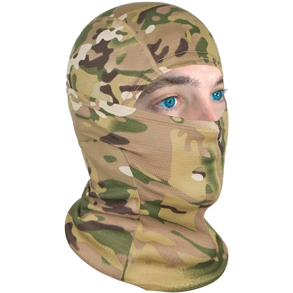 Achiou Balaclava Face Mask UV Protection for Men Women Sun Hood Tactical Lightweight Ski Motorcycle Running Riding | Multiple Colors