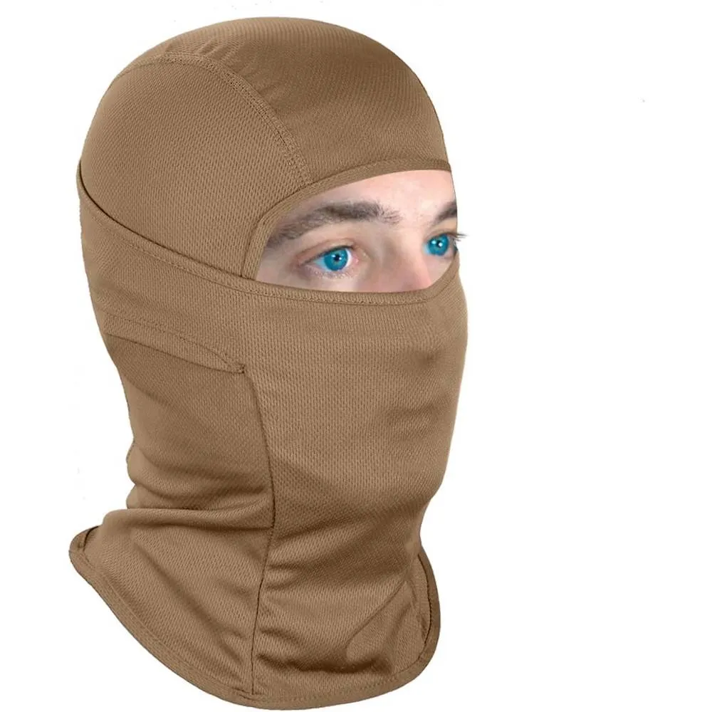 Achiou Balaclava Face Mask UV Protection for Men Women Sun Hood Tactical Lightweight Ski Motorcycle Running Riding | Multiple Colors