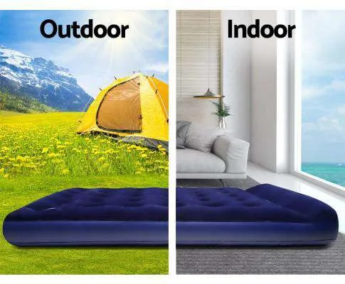 Affordable Inflatable Air Mattress - Navy