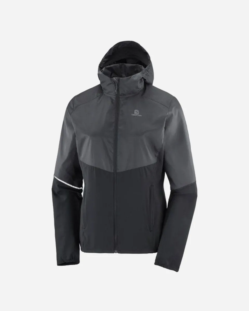 Agile FZ Hoodie W - Black