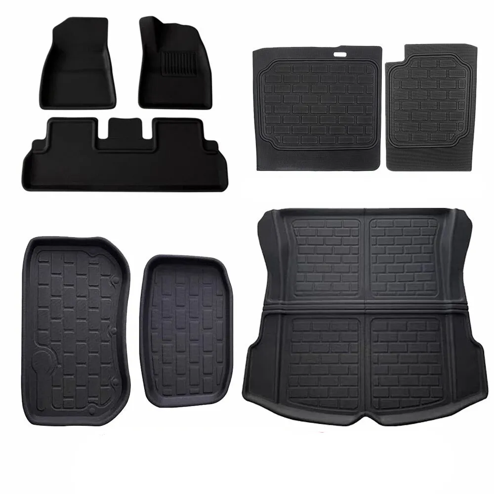 All Weather Car Floor Mats for Tesla Model 3 Y