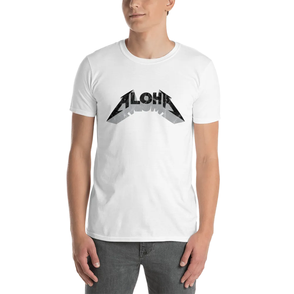 Aloha Tribe Aloha Metal v2 Vintage Mens T-Shirt