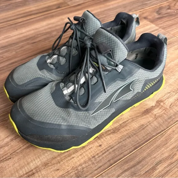 Altra Lone Peak All Weather Low Grey Size 12 Mens Shoes Sneakers