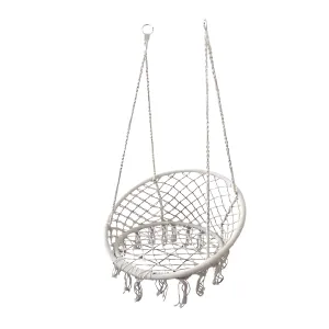 Anti-Rollover Outdoor Swing Hammock Indoor Anti-Tip Hammock Hanging Chair for Adults & Kids, Perfect for Camping, Dorms, and Picnic