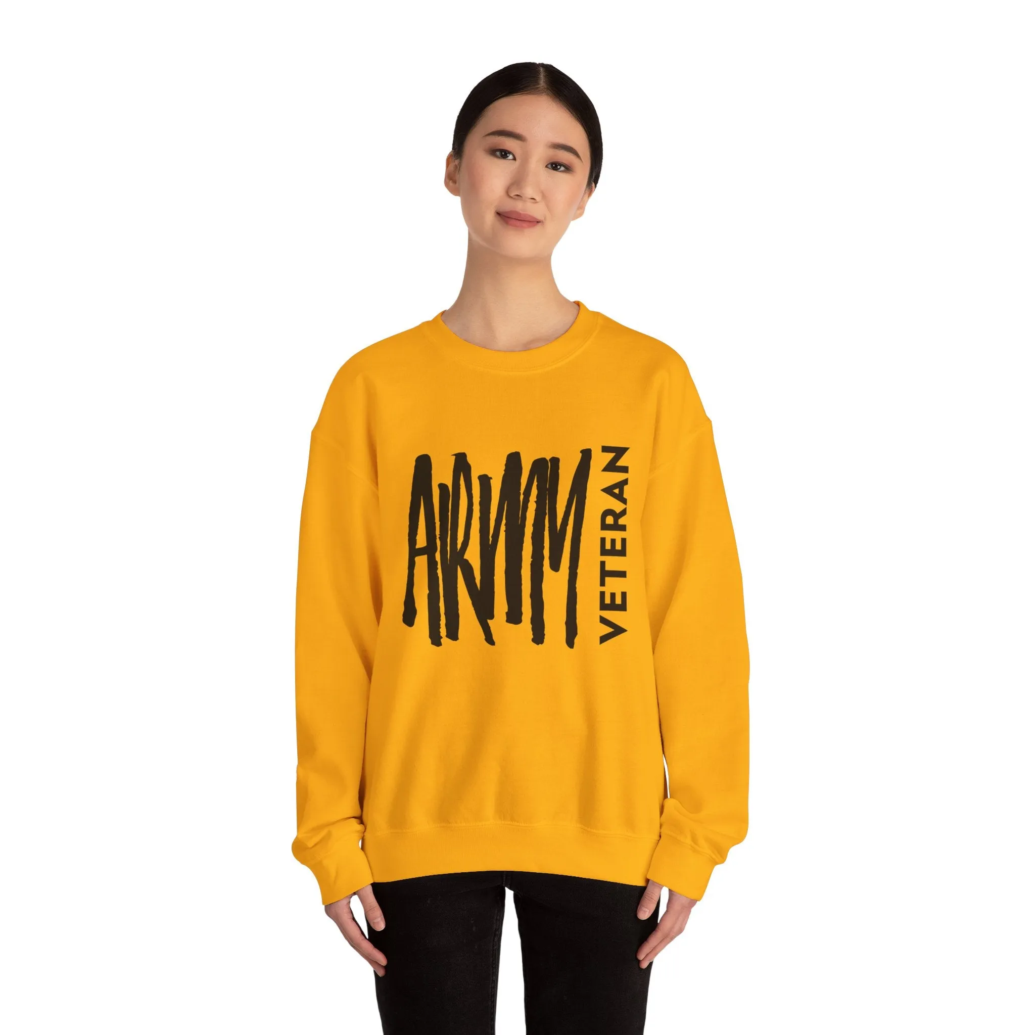 Army Veteran Unisex Heavy Blend™ Crewneck Sweatshirt