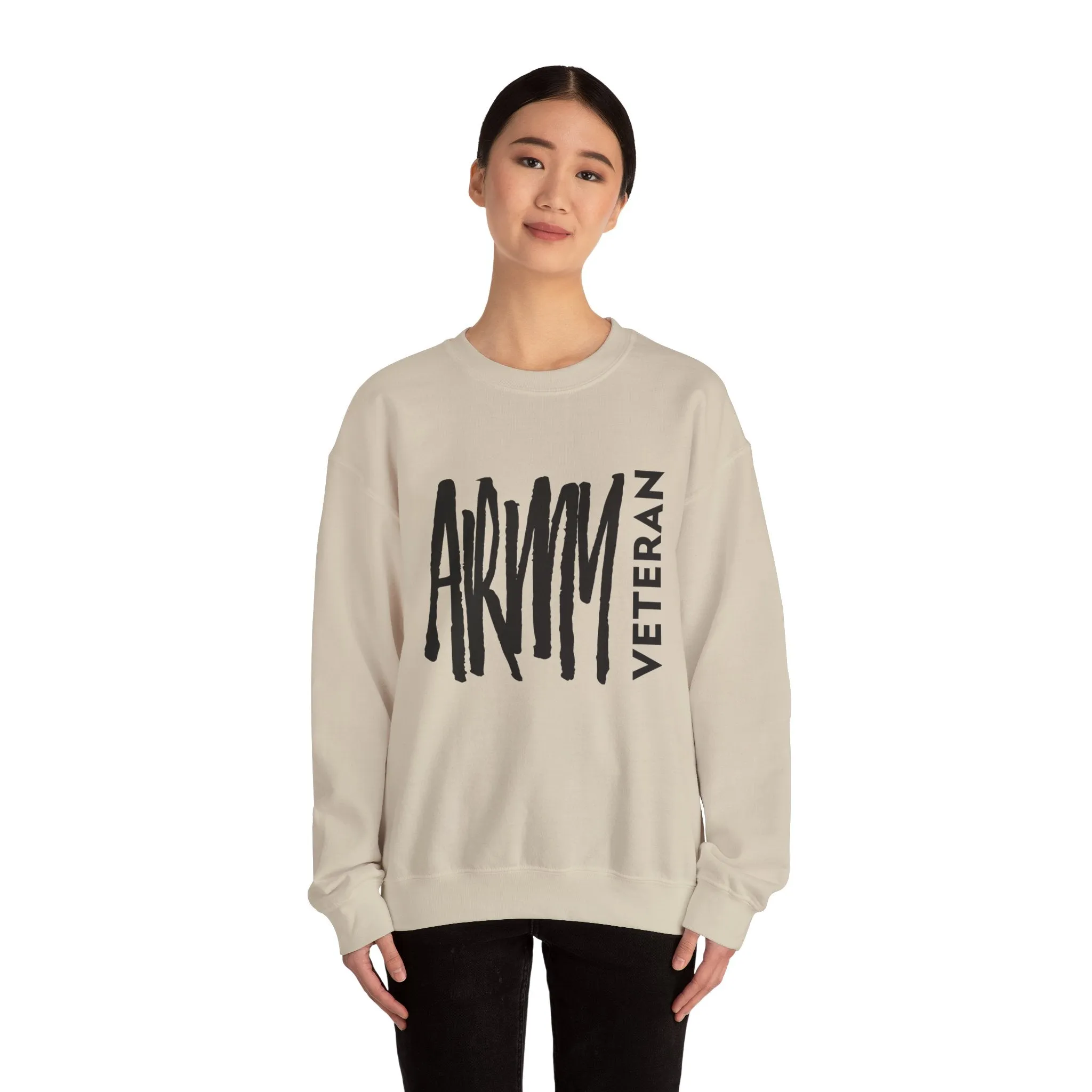 Army Veteran Unisex Heavy Blend™ Crewneck Sweatshirt