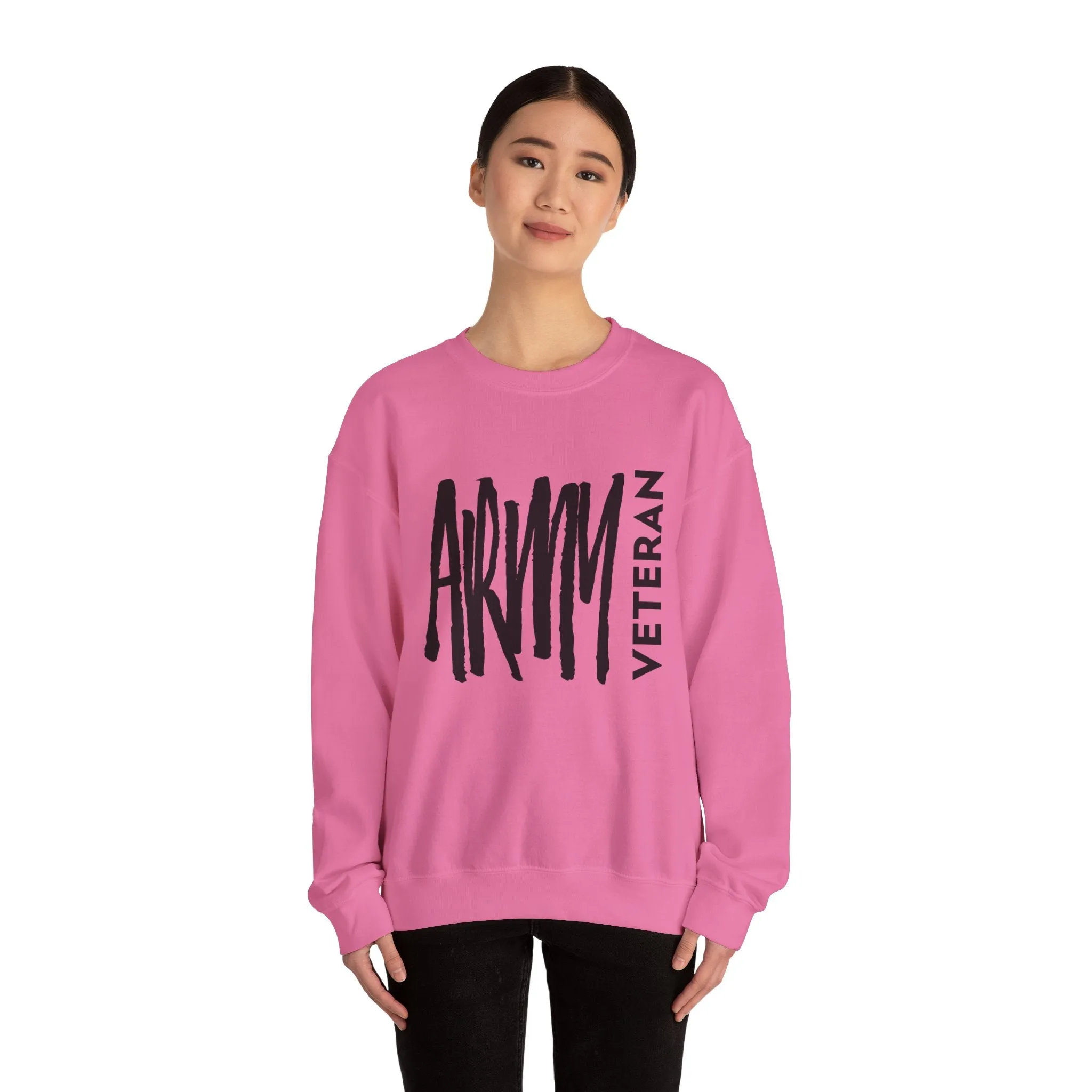 Army Veteran Unisex Heavy Blend™ Crewneck Sweatshirt