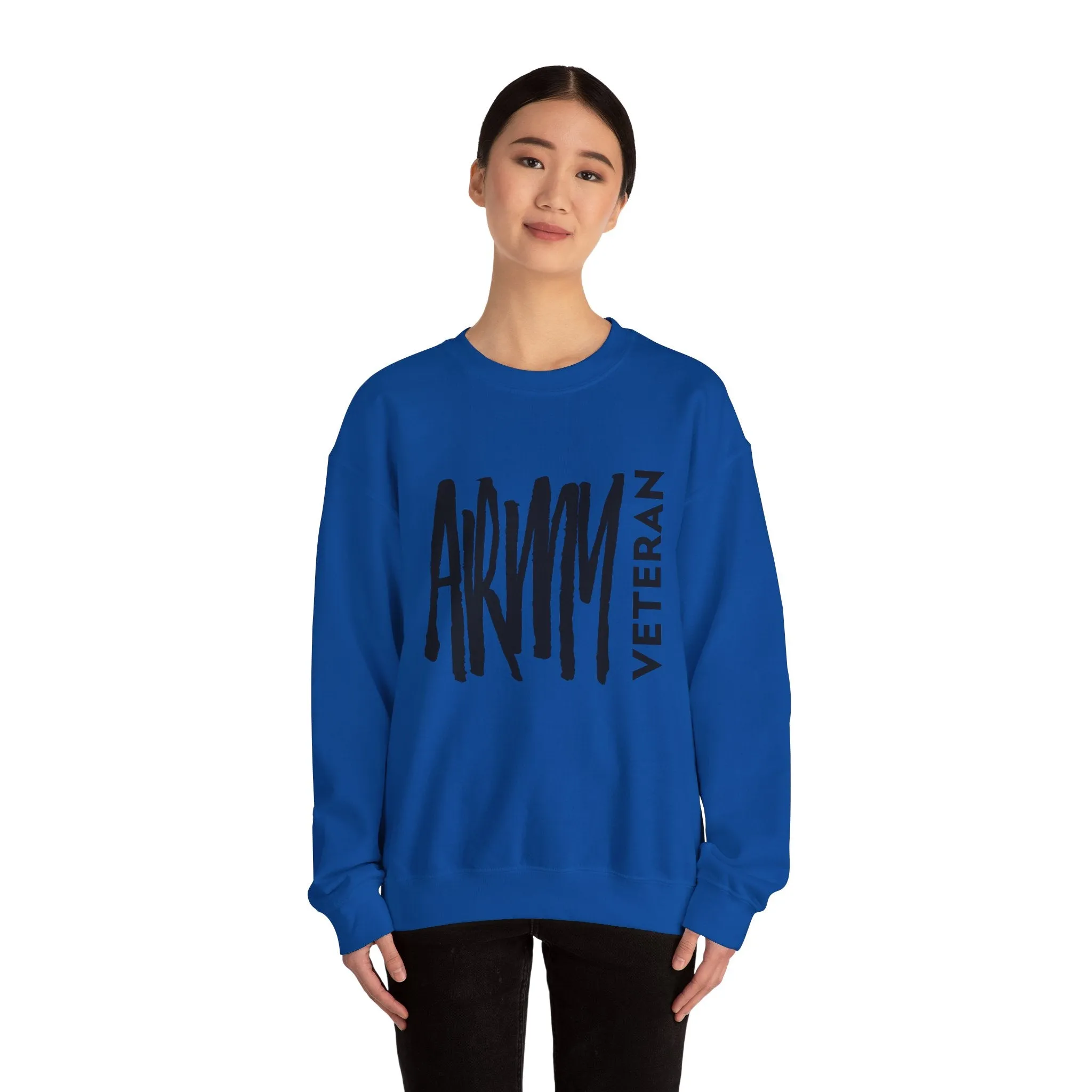 Army Veteran Unisex Heavy Blend™ Crewneck Sweatshirt