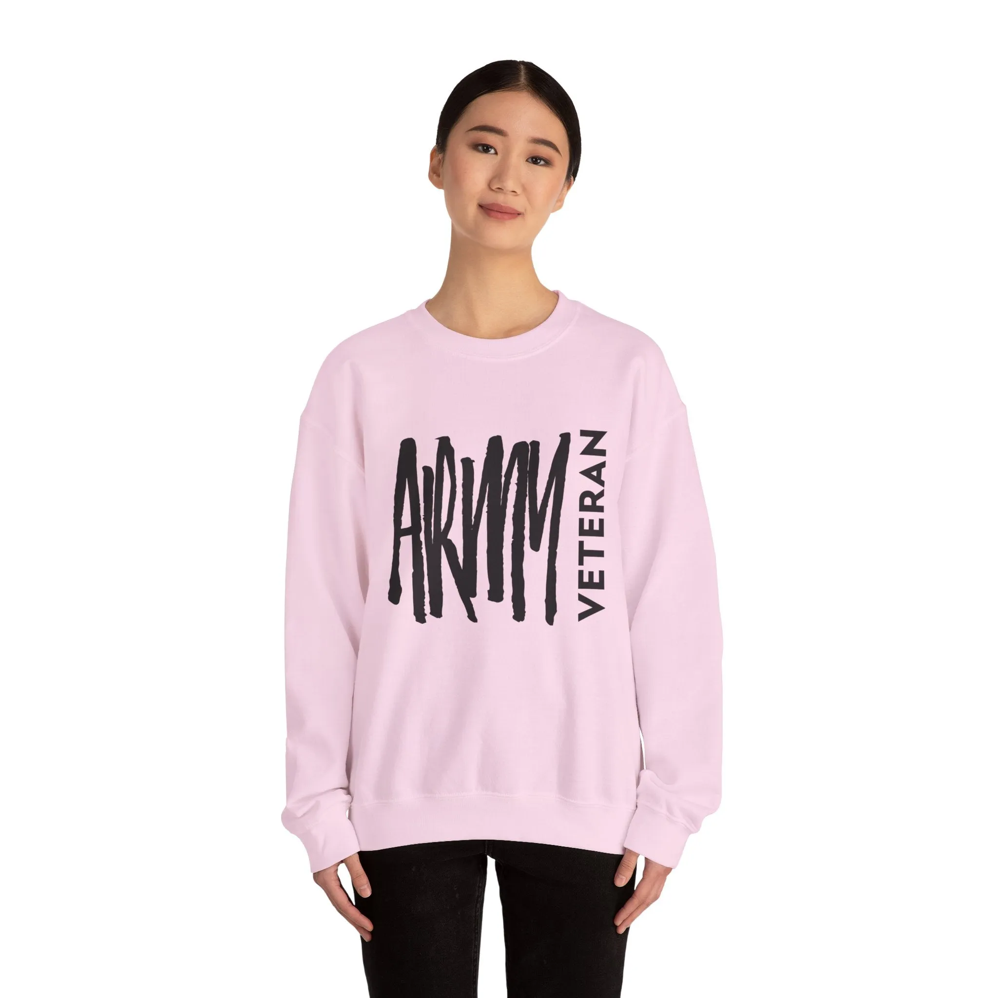 Army Veteran Unisex Heavy Blend™ Crewneck Sweatshirt