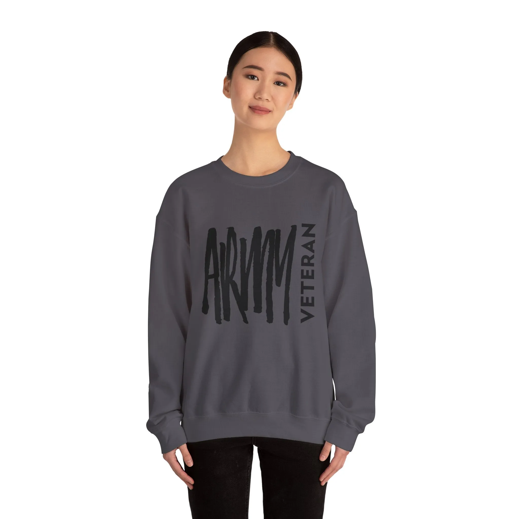 Army Veteran Unisex Heavy Blend™ Crewneck Sweatshirt