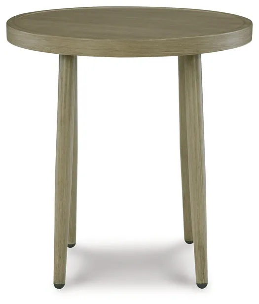 Ashley Express - Swiss Valley Outdoor Coffee Table with 2 End Tables