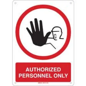 Authorized Personnel Only Sign/ Buy Online