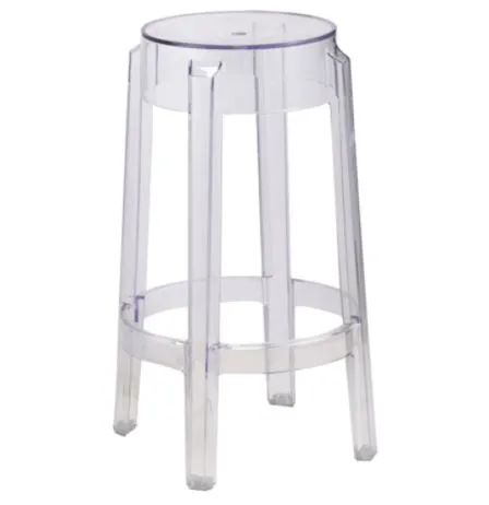 Backless Ghost Counter Stool