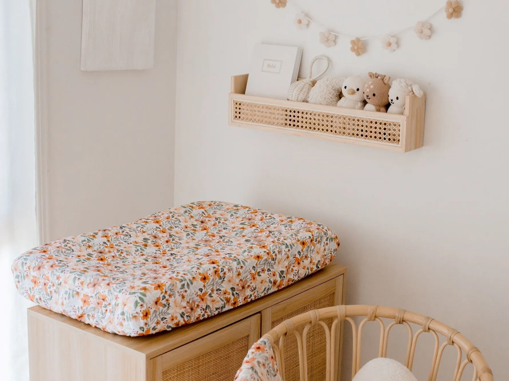 Bambella Waterproof Bassinet Sheet | Bloom
