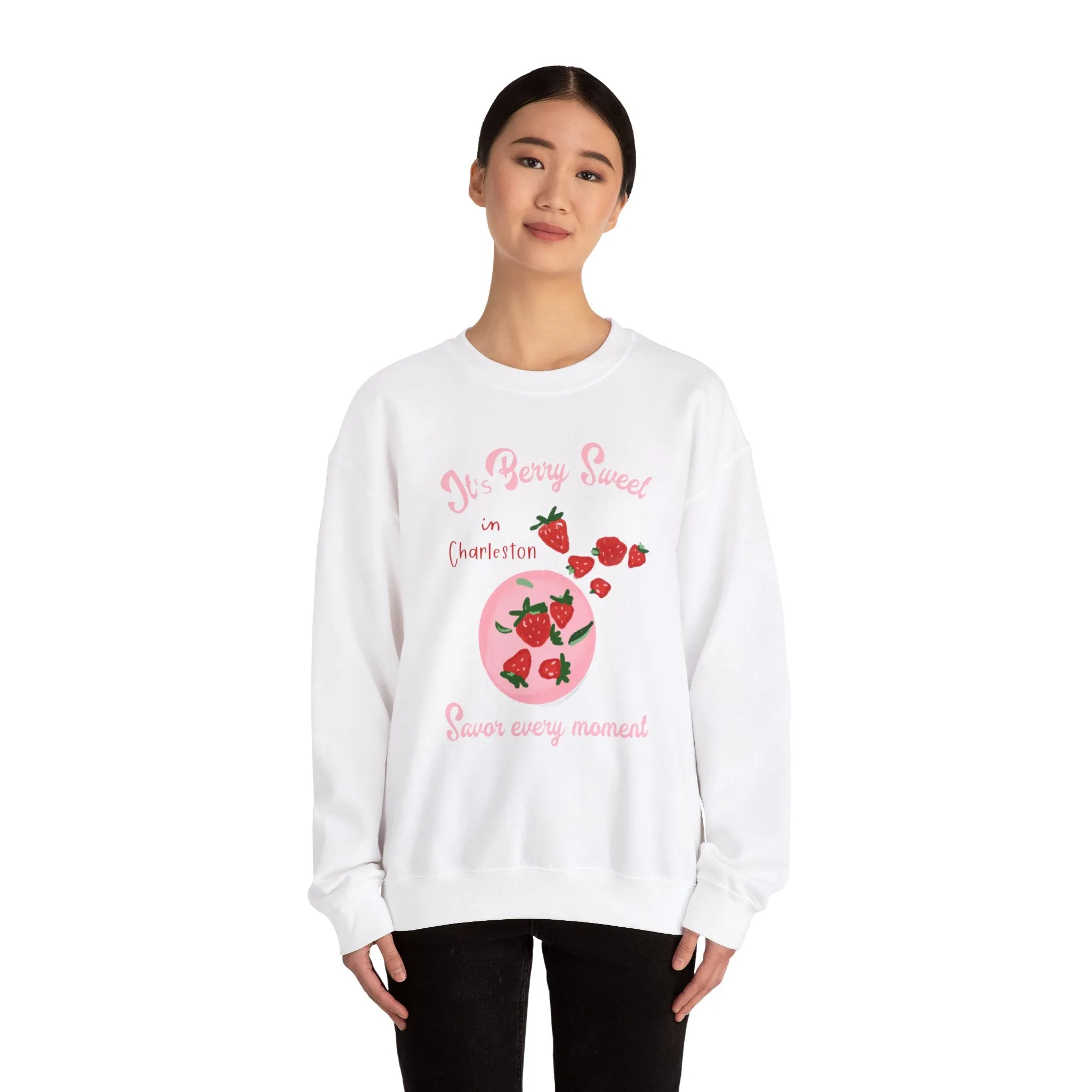 BERRY SWEET IN CHARLESTON - Crewneck