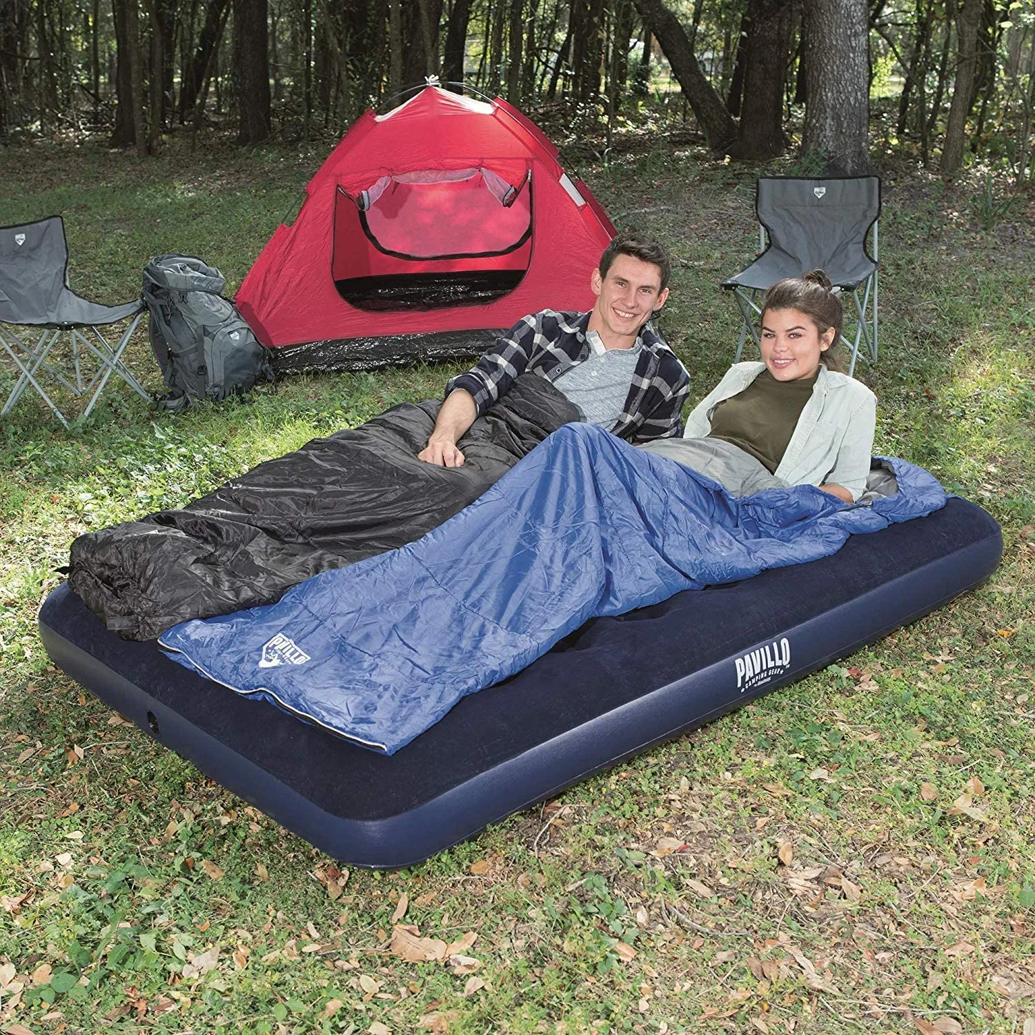 Bestway 75"x54"x8.5" Flocked Air Bed/Double