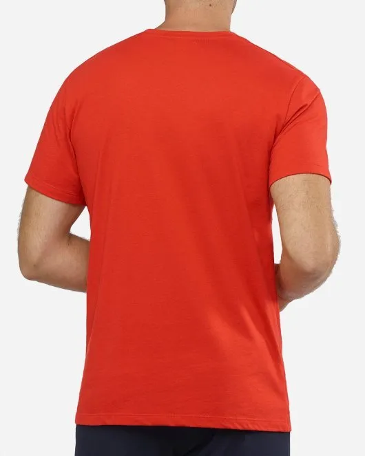 Blend Logo SS Tee - Valian/Cherry
