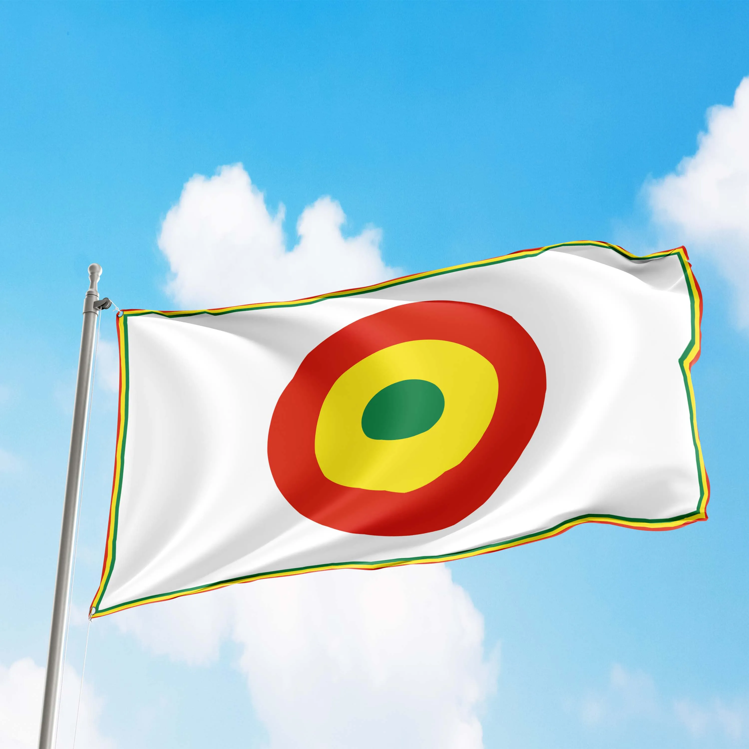 Bolivian Air Force Roundel Flag Banner