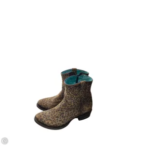 Boots Western By Clothes Mentor In Brown, Size: 7.5