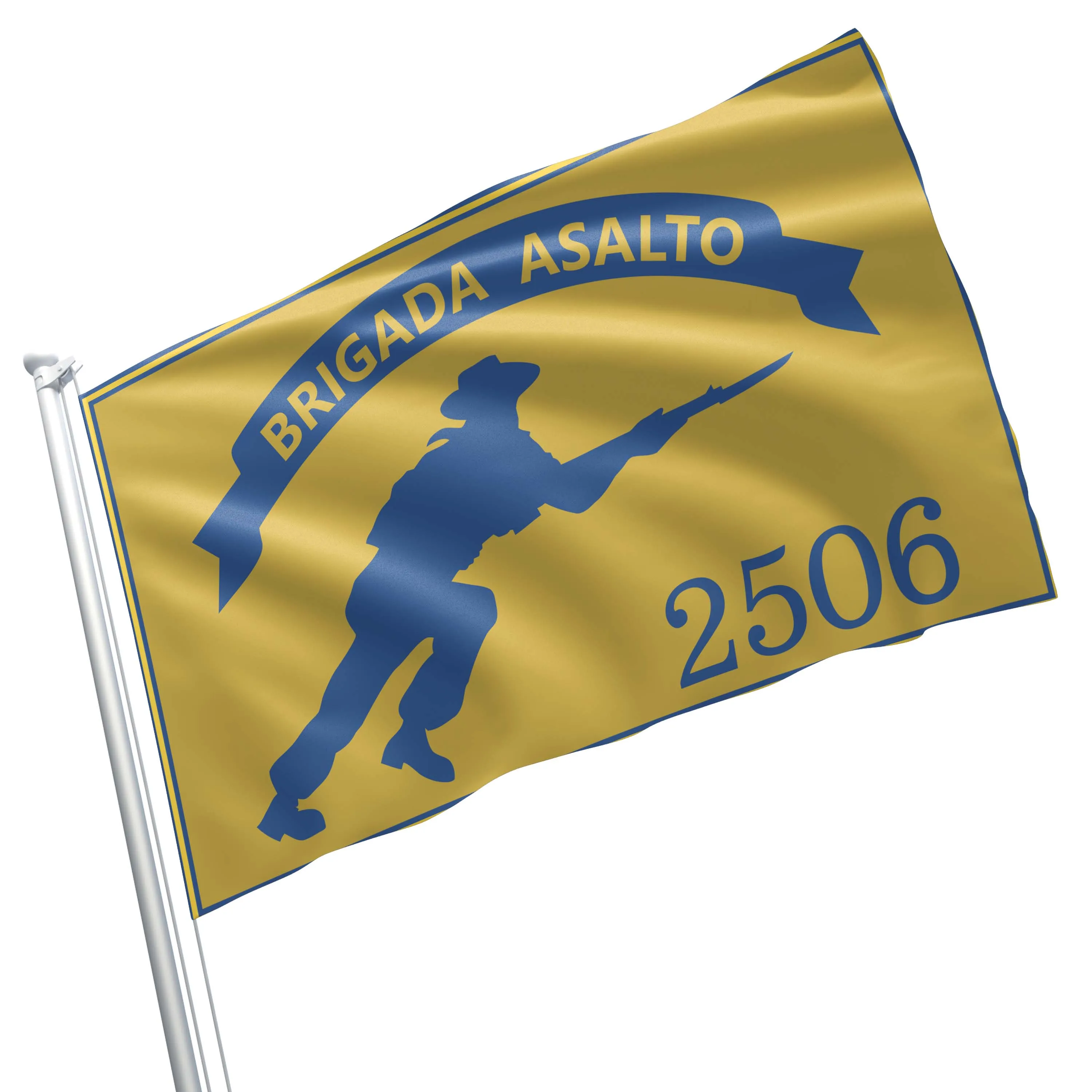 Brigada de Asalto 2506 Cuba Flag Banner