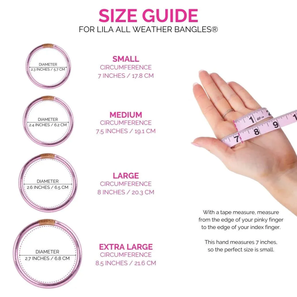 BuDhaGirl All Weather Bangle Lila