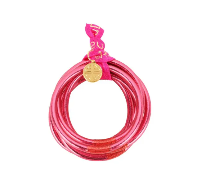 BuDhaGirl All Weather  Bangles - Pink