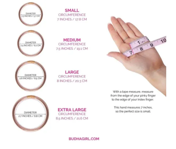 BuDhaGirl All Weather  Bangles - Pink