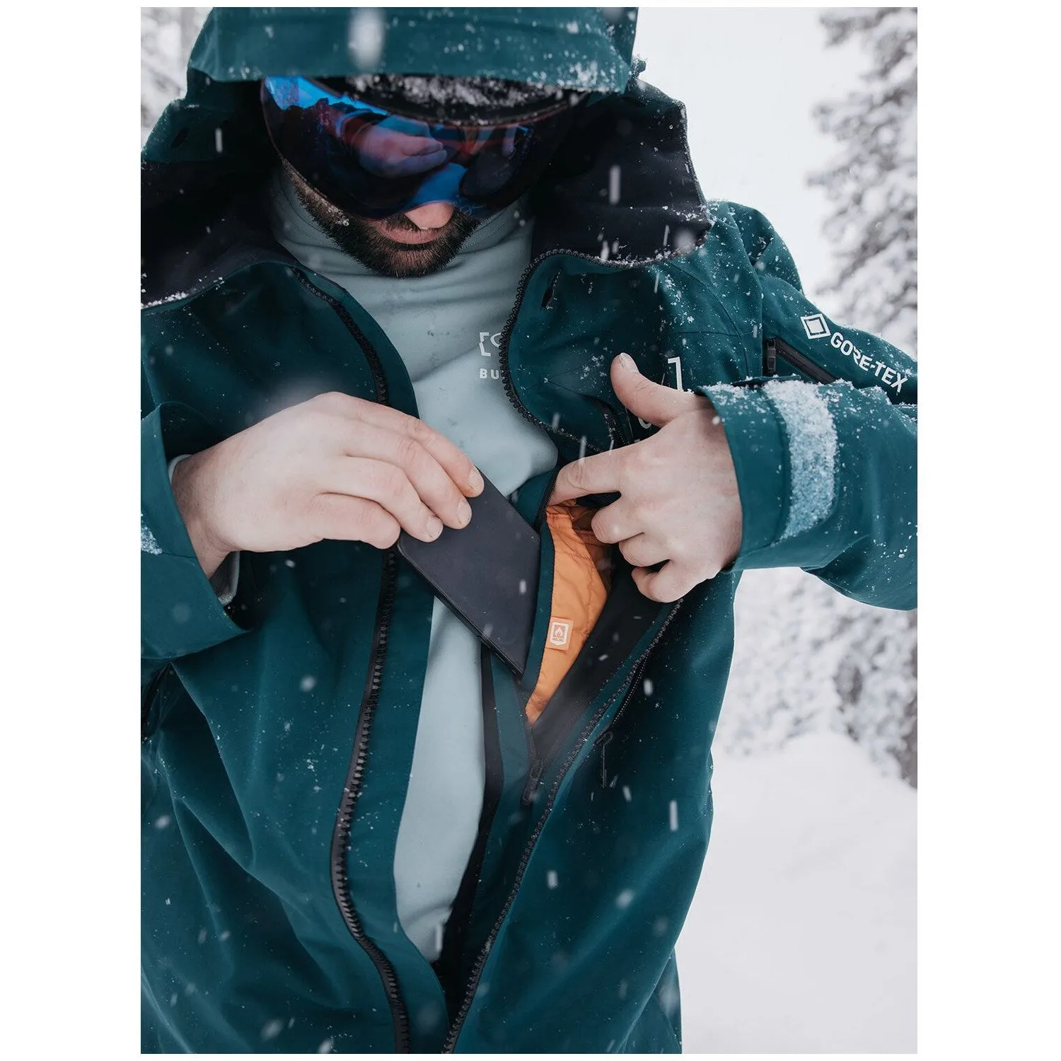 Burton [ak] Cyclic GORE-TEX Jacket Mens 2025 Deep Emerald