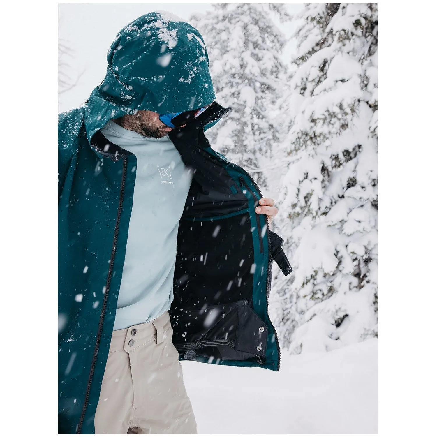 Burton [ak] Cyclic GORE-TEX Jacket Mens 2025 Deep Emerald