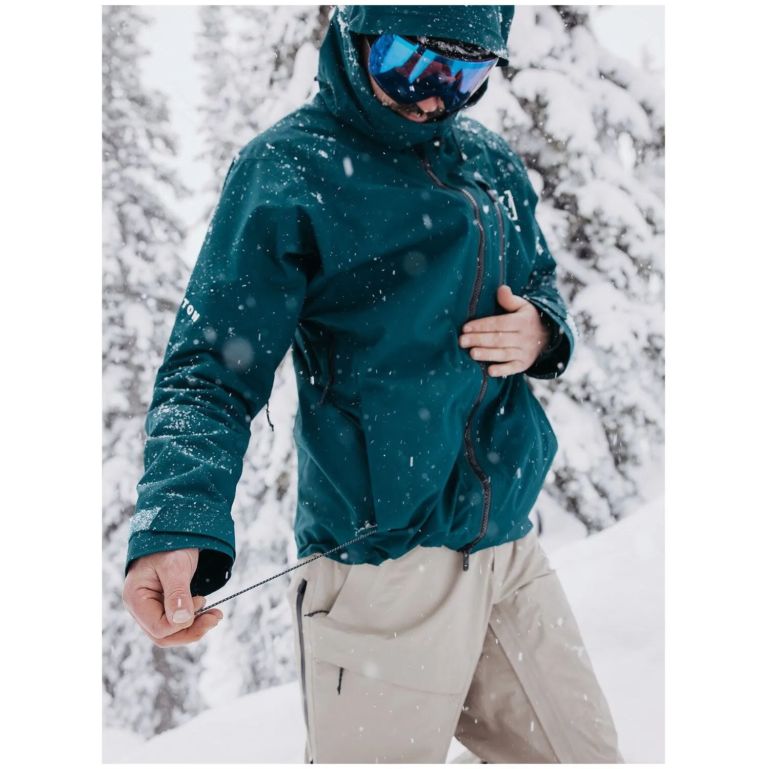 Burton [ak] Cyclic GORE-TEX Jacket Mens 2025 Deep Emerald
