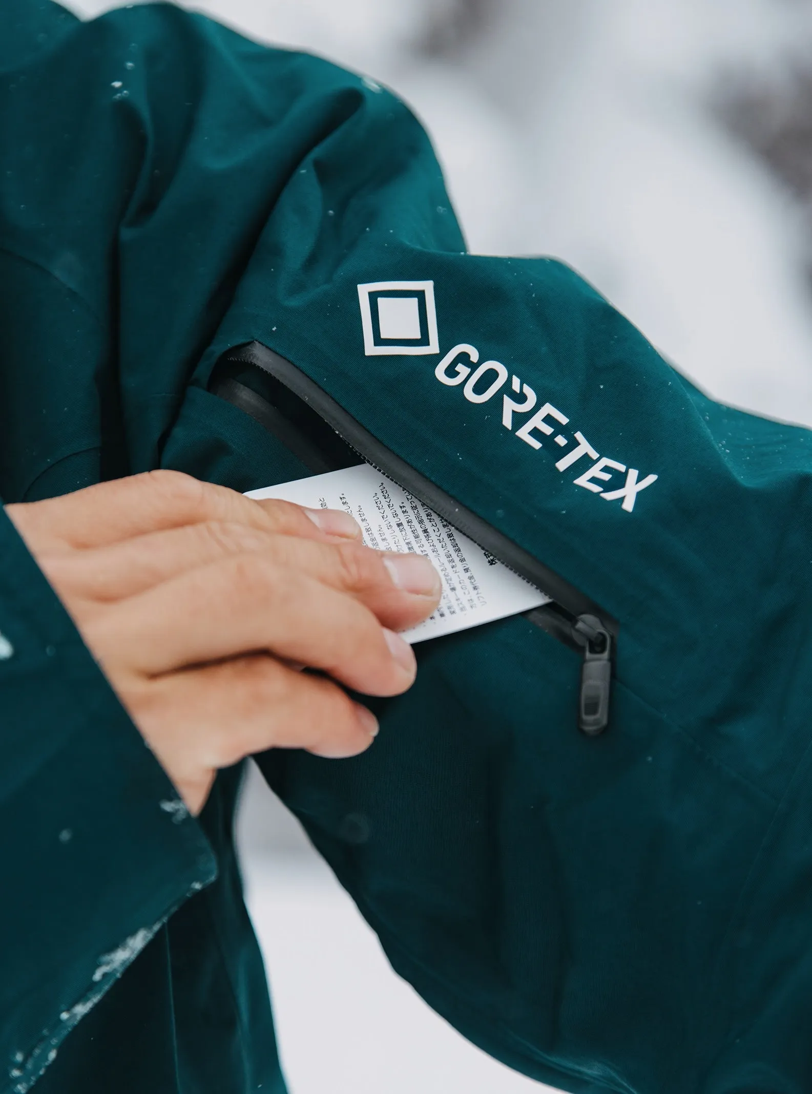 Burton [ak] Velocity GORE-TEX Anorak Jacket Mens 2025 Deep Emerald / Grey Cloud
