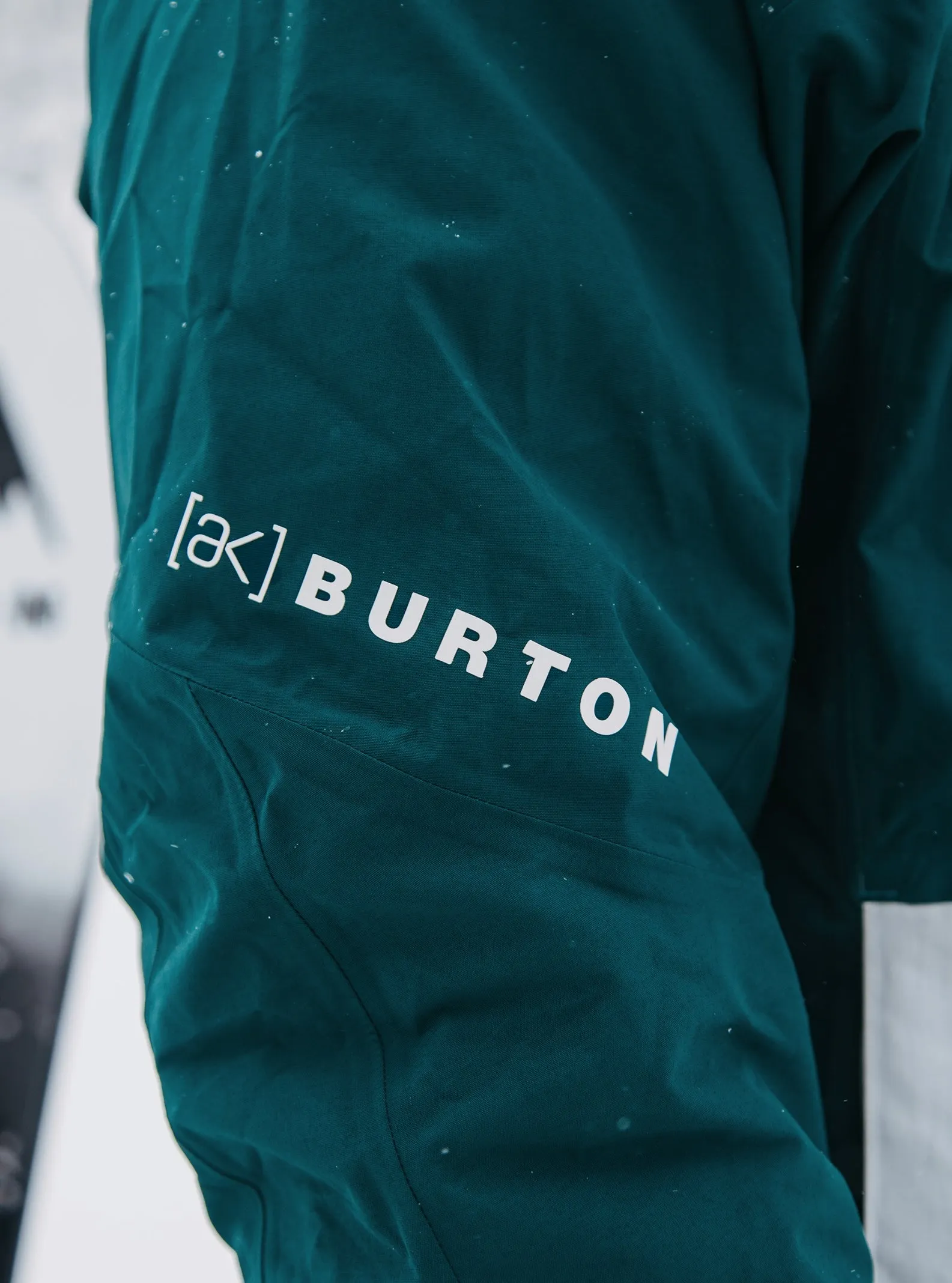 Burton [ak] Velocity GORE-TEX Anorak Jacket Mens 2025 Deep Emerald / Grey Cloud