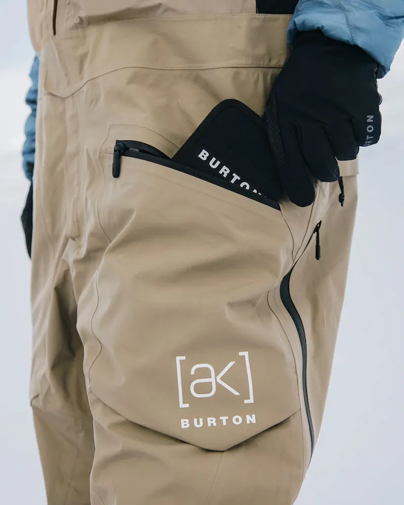 Burton Men's [ak] Freebird Gore-Tex 3L Bib Pants Summit Taupe 2026