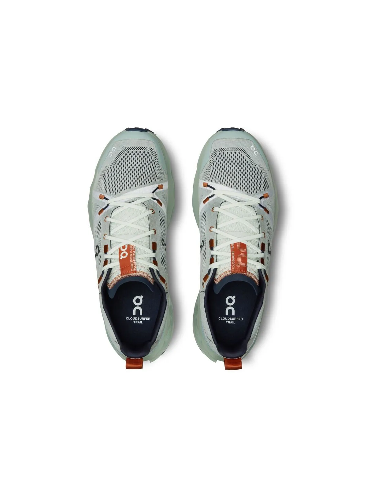 Buty do biegania w terenie ON RUNNING Cloudsurfer Trail miętowy