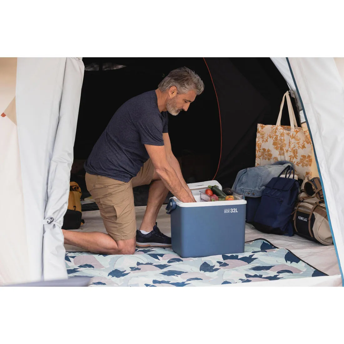 Camping Rigid Cooler  32 L  Cool Preserved for 14 Hours