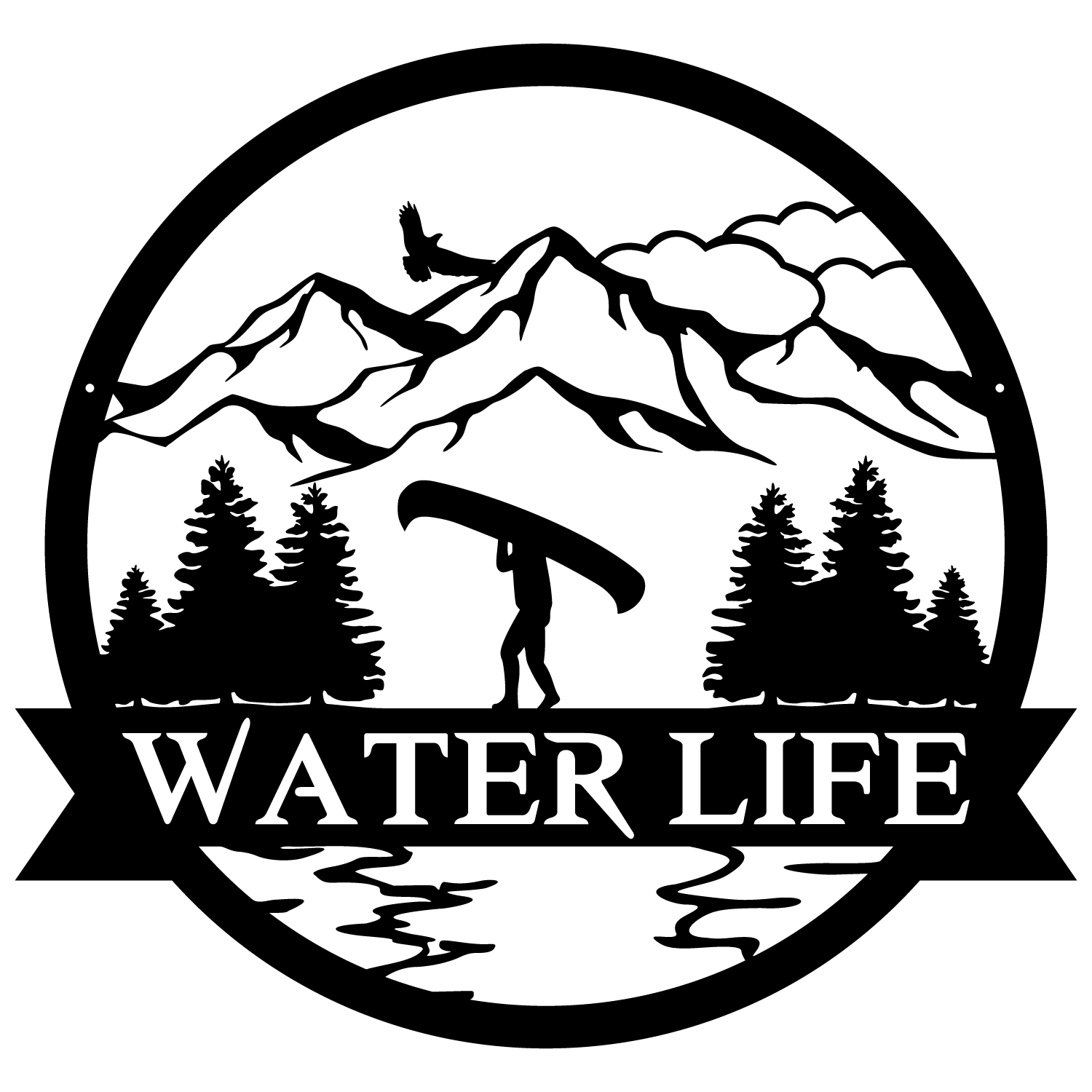 Canoe Outdoor Monogram